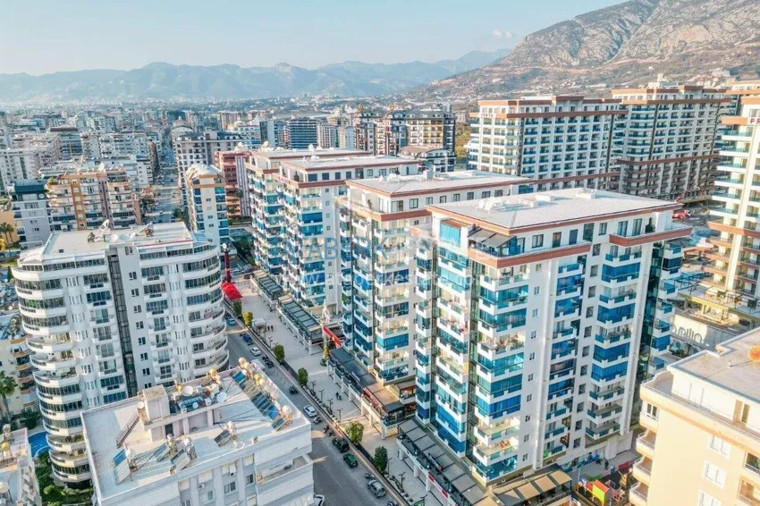 2+1 penthouse duplex with sea view in the center of Mahmutlar - installments of up to 12 months are possible 2