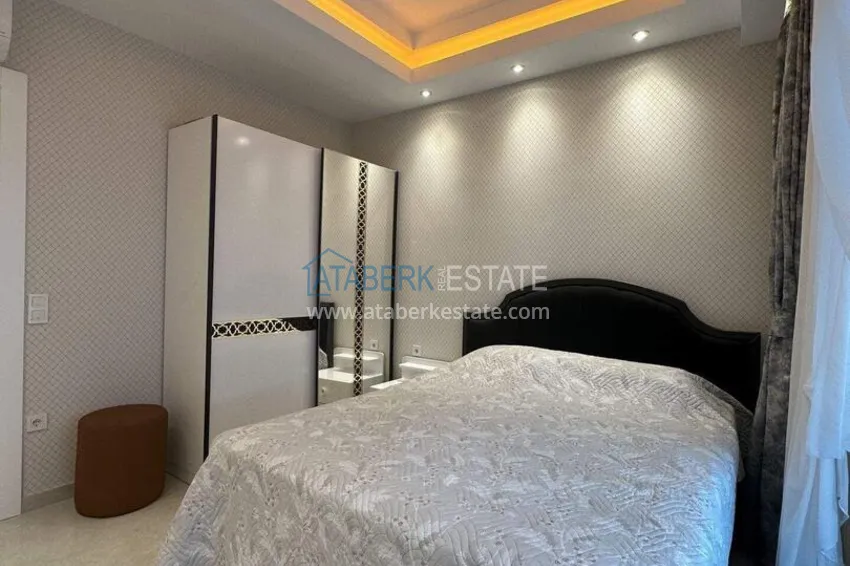 Purchase 1+1 apartment 70 m² in the center of Mahmutlar — furnished, glazed balcony, installments up to 1 year 10