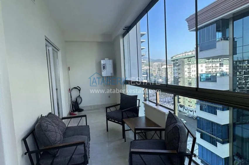Purchase 1+1 apartment 70 m² in the center of Mahmutlar — furnished, glazed balcony, installments up to 1 year 14
