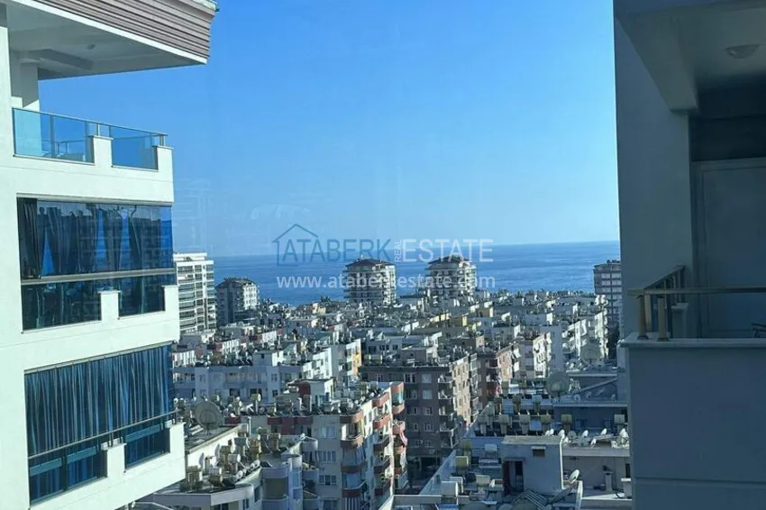 Purchase 1+1 apartment 70 m² in the center of Mahmutlar — furnished, glazed balcony, installments up to 1 year 15