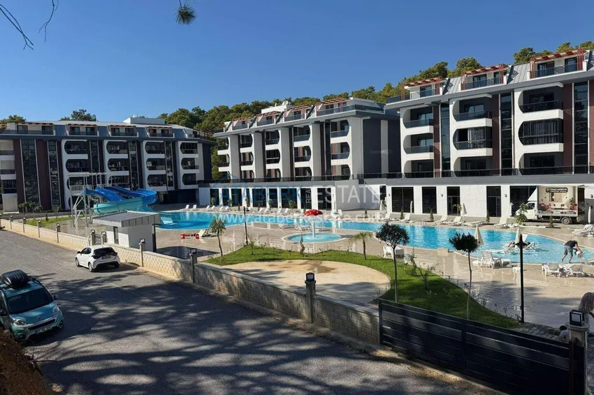 1+1 apartment in Avsallar - with a terrace and access to the garden, installments are possible 1 