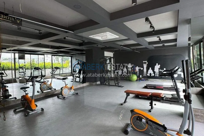 1+1 apartment in the center of Alanya - furnished and with sea views, installments are available 21