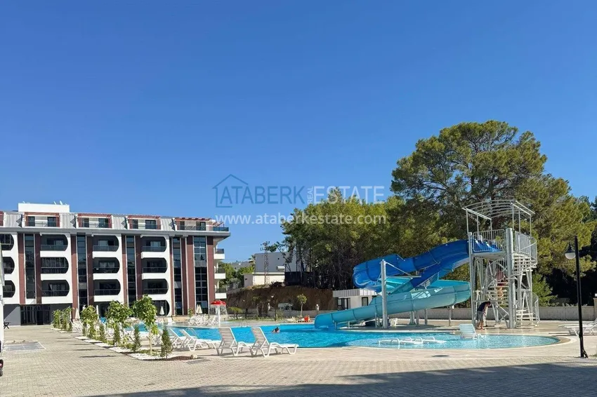 1+1 apartment in Avsallar - with a terrace and access to the garden, installments are possible 4 