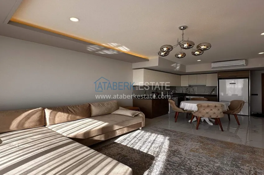 Purchase 1+1 apartment in the center of Alanya - furnished and with sea views, installments are available 4