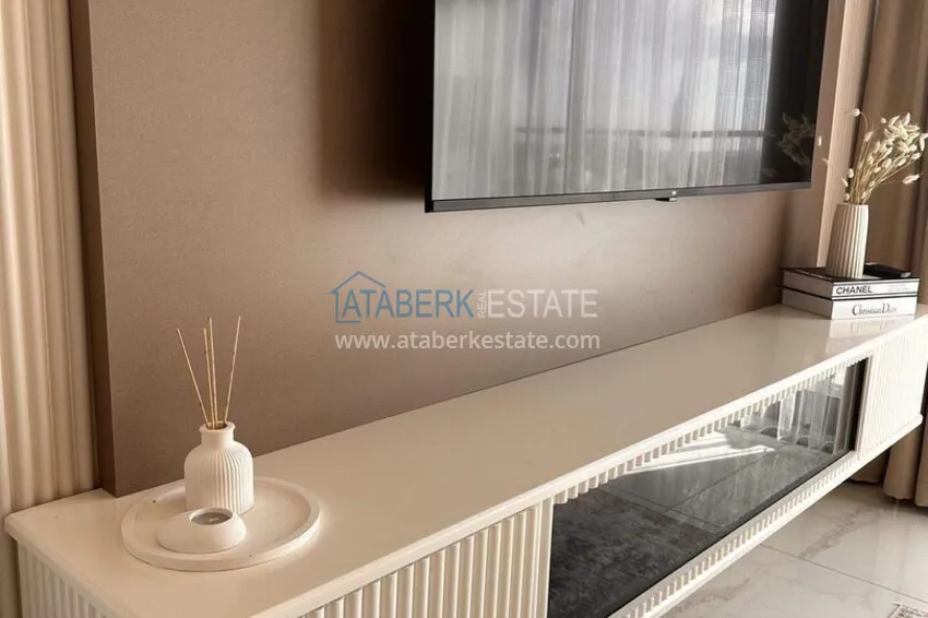 Purchase 1+1 apartment in the center of Alanya - furnished and with sea views, installments are available 6