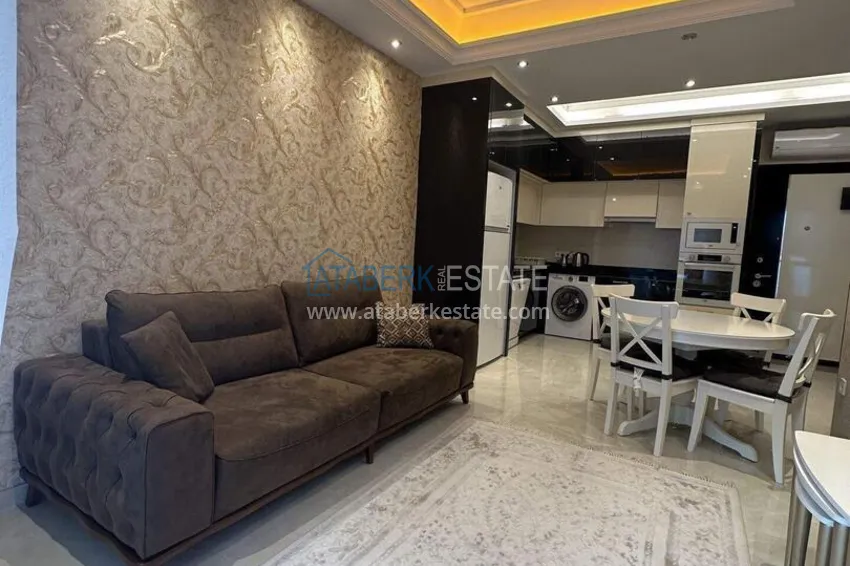 Purchase 1+1 apartment 70 m² in the center of Mahmutlar — furnished, glazed balcony, installments up to 1 year 7