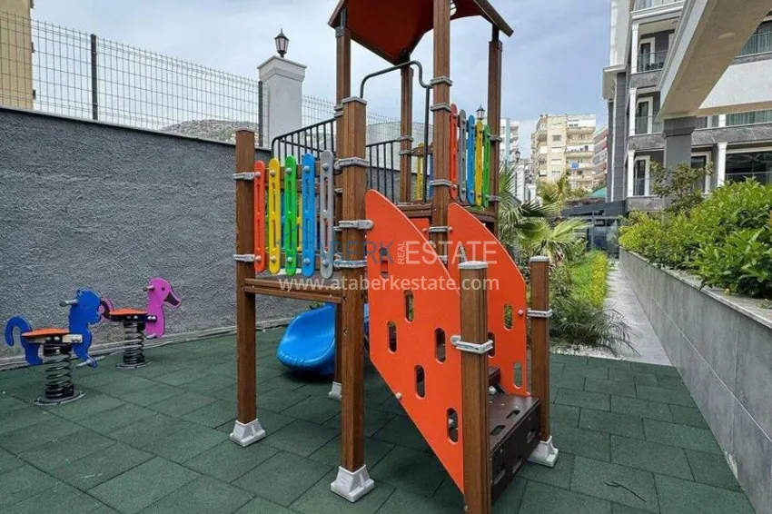 1+1 apartment in the center of Alanya - furnished and with sea views, installments are available 8