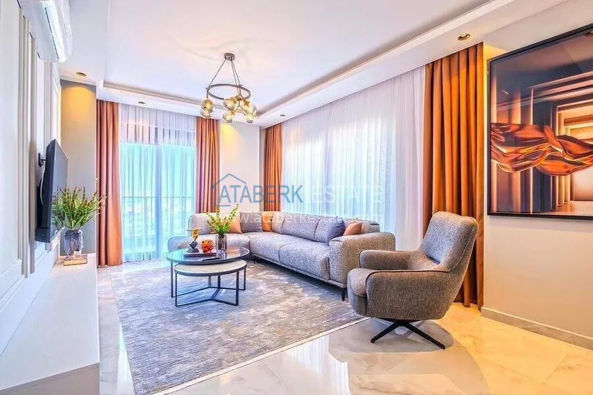 Purchase Modern premium residential complex in Oba, Alanya 1