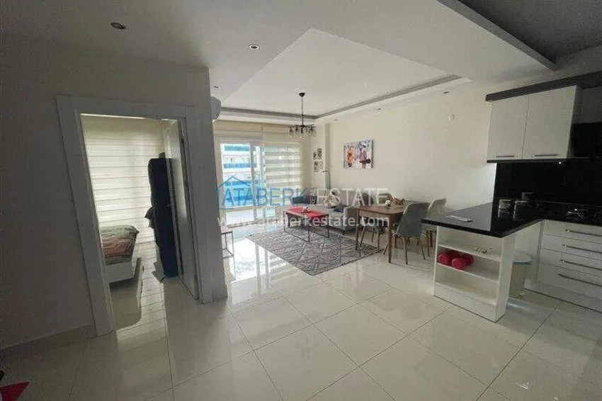 Purchase  1+1 apartment with furniture and sea view in Tosmur, Alanya   2 