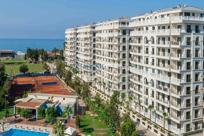 Linear 3+1 apartment in Oba with furniture and views 3 