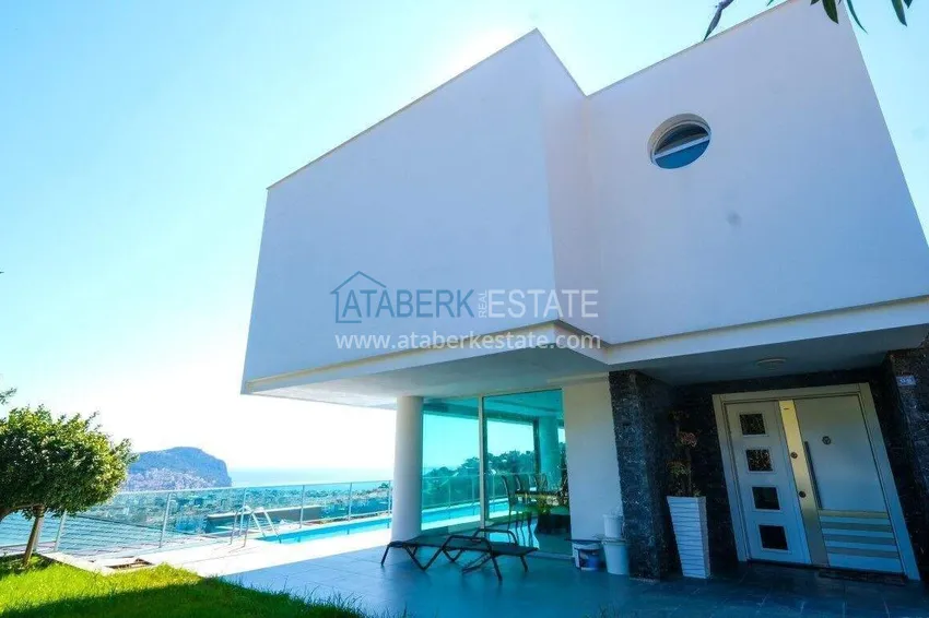 Exclusive 3+1 villa in Alanya, Sugözü district — property under a residence permit 12