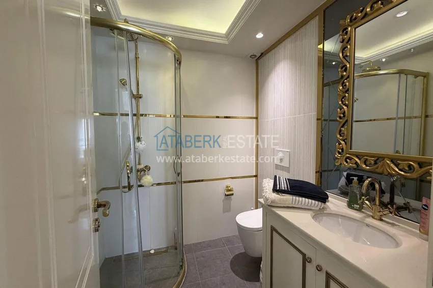 Purchase Linear 3+1 apartment in Oba with furniture and views 16 