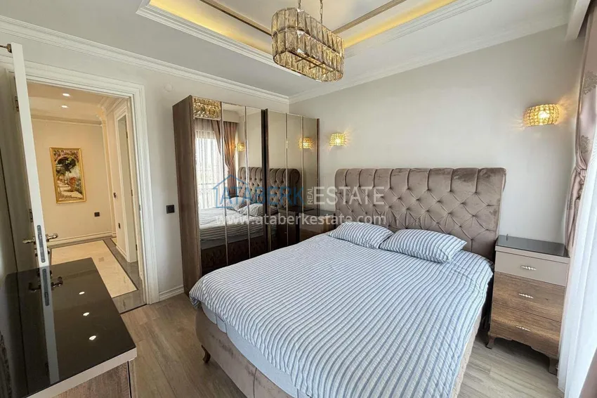 Purchase Linear 3+1 apartment in Oba with furniture and views 19 
