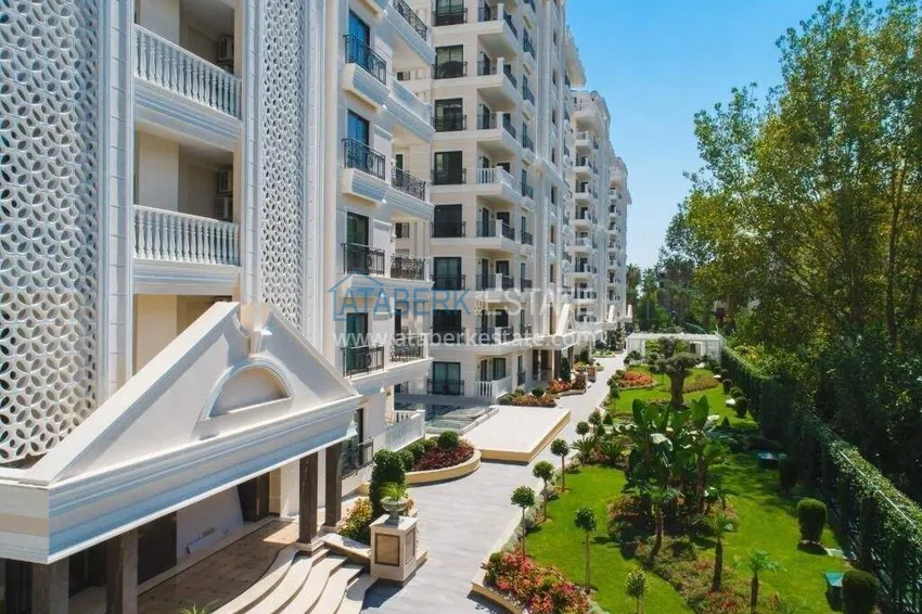 Linear 3+1 apartment in Oba with furniture and views 5 