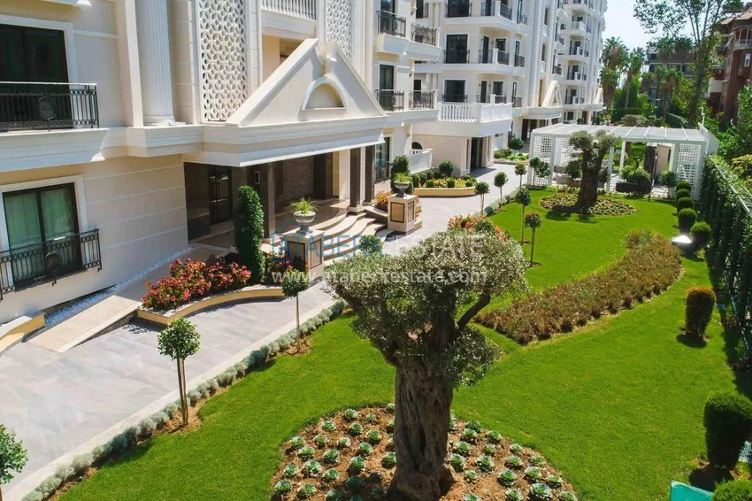 Linear 3+1 apartment in Oba with furniture and views 6 