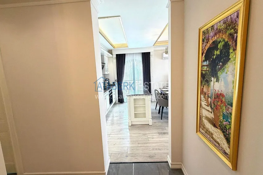 Purchase Linear 3+1 apartment in Oba with furniture and views 4 