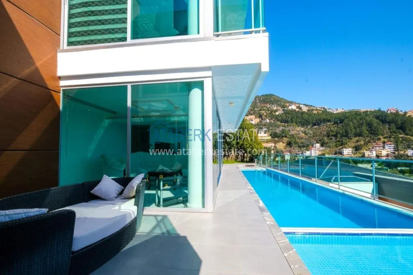 Exclusive 3+1 villa in Alanya, Sugözü district — property under a residence permit 4