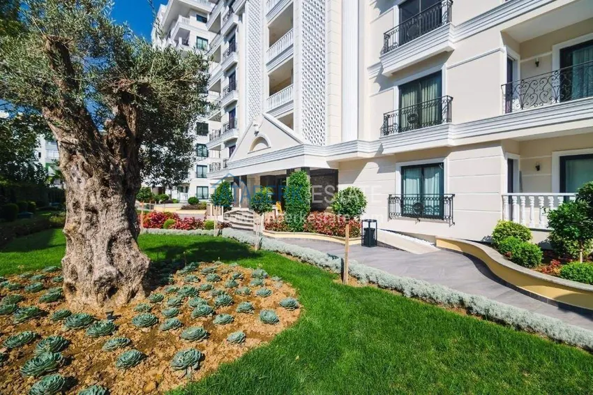 Linear 3+1 apartment in Oba with furniture and views 7 