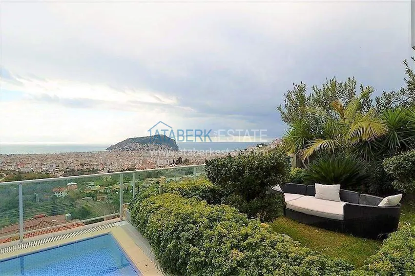 Exclusive 3+1 villa in Alanya, Sugözü district — property under a residence permit 6