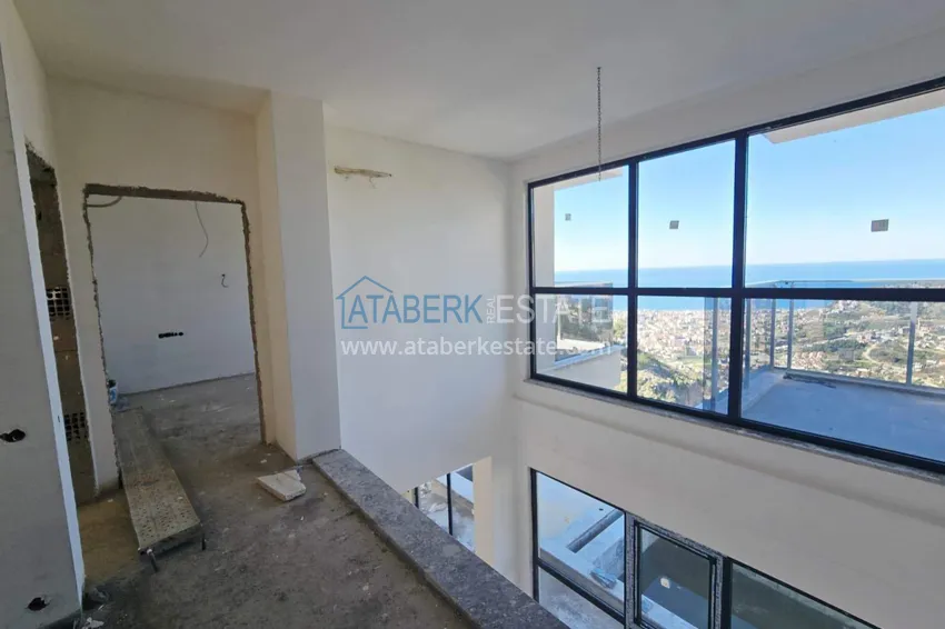 Purchase Luxury real estate for citizenship and residence permit in Alanya - 3+1 villa with private pool in a mountainous area in Bektash 4 