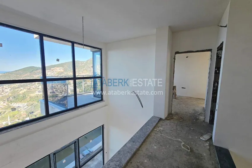 Purchase Luxury real estate for citizenship and residence permit in Alanya - 3+1 villa with private pool in a mountainous area in Bektash 5 