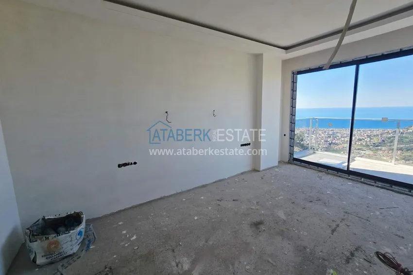 Purchase Luxury real estate for citizenship and residence permit in Alanya - 3+1 villa with private pool in a mountainous area in Bektash 13 