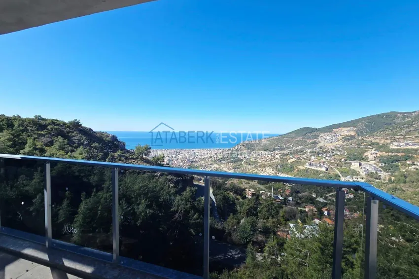 Purchase Luxury real estate for citizenship and residence permit in Alanya - 3+1 villa with private pool in a mountainous area in Bektash 16 