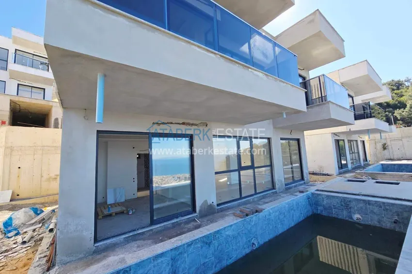 Luxury real estate for citizenship and residence permit in Alanya - 3+1 villa with private pool in a mountainous area in Bektash 8 