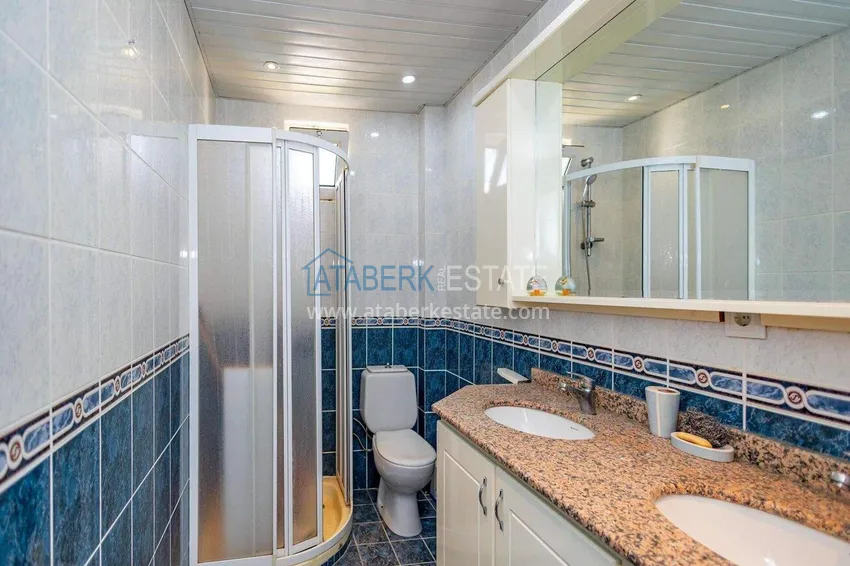 Purchase Apartment 1+1 in the Kestel area on the first line — furnished and with sea views 11