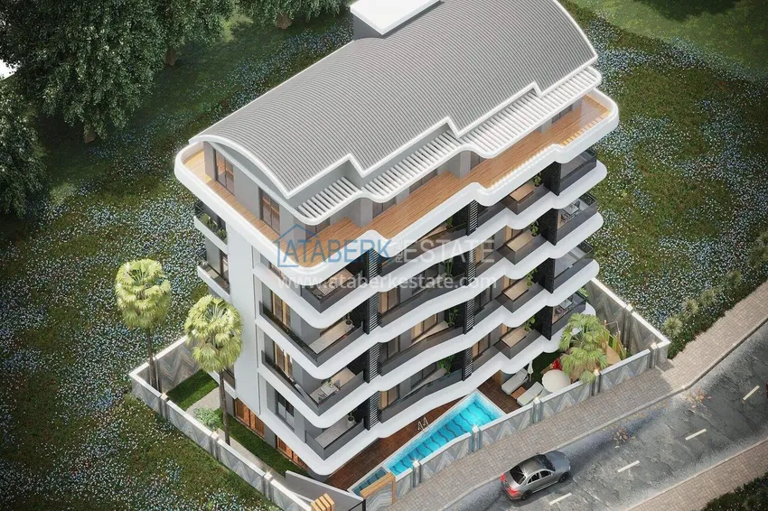 Investment property in the center of Alanya - 50m from Keykubat Beach 1