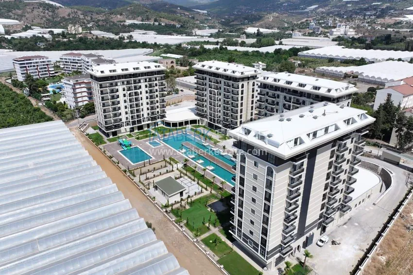Three-room apartment with sea view in Alanya, Demirtas district — short-term rental permit available 2