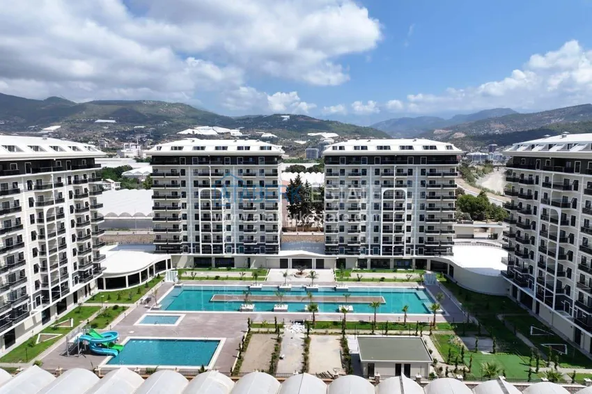 Three-room apartment with sea view in Alanya, Demirtas district — short-term rental permit available 3