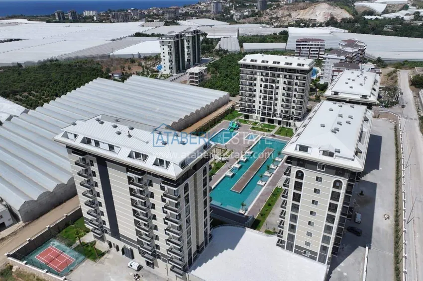 Three-room apartment with sea view in Alanya, Demirtas district — short-term rental permit available 4