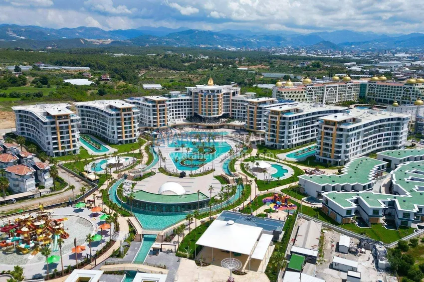 1+1 apartment for rent in Alanya, Turkler district - premium hotel-type residence C3-46 1 