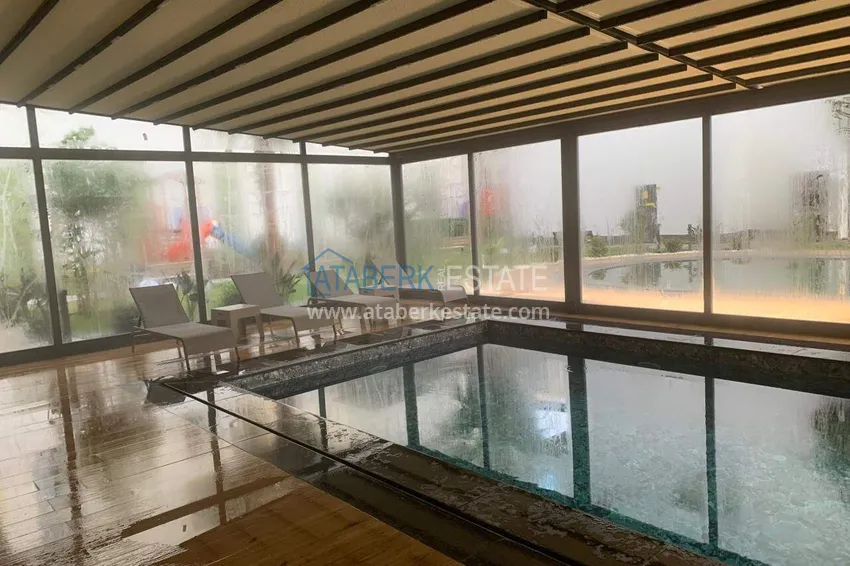 1+1 apartment for rent in Mahmutlar — furnished and with views of the A40 mountains 18
