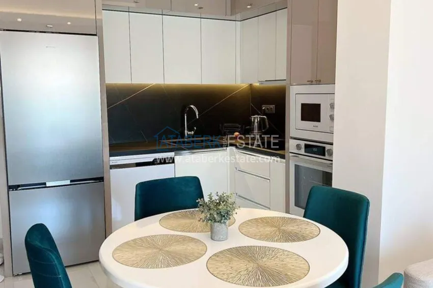 Purchase 1+1 apartment for rent in Mahmutlar — furnished and with views of the A40 mountains 2