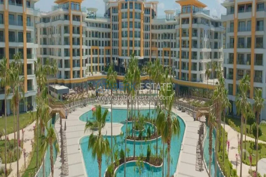1+1 apartment for rent in Alanya, Turkler district - premium hotel-type residence C3-46 11 