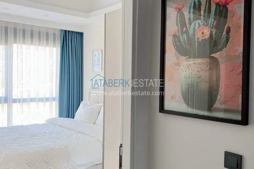 Purchase 1+1 apartment for rent in Mahmutlar — furnished and with views of the A40 mountains 5