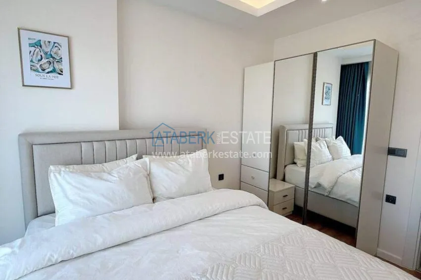 Purchase 1+1 apartment for rent in Mahmutlar — furnished and with views of the A40 mountains 8