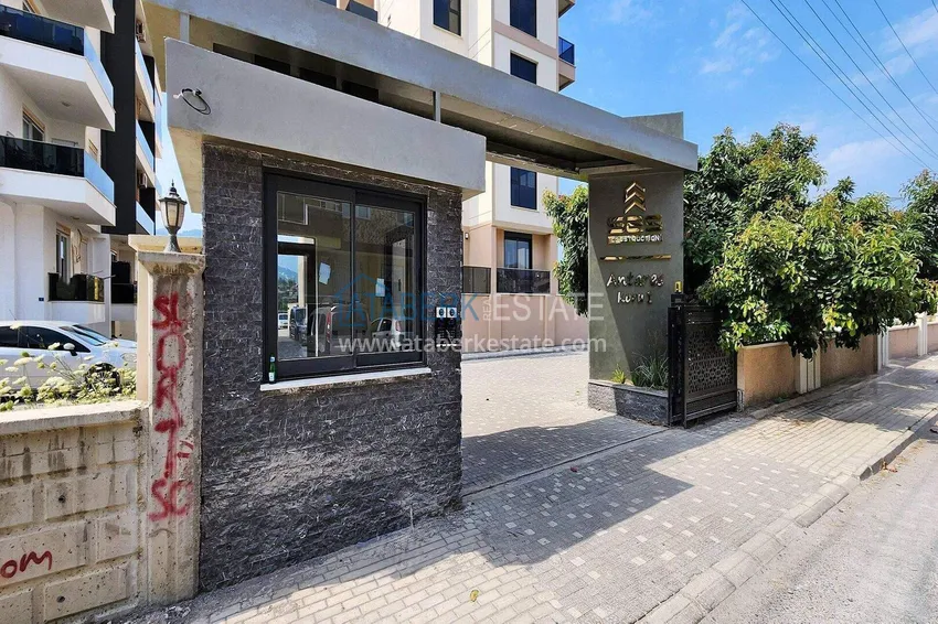 1+1 apartment in Gazipasa with a fine finish in a modern complex 15 