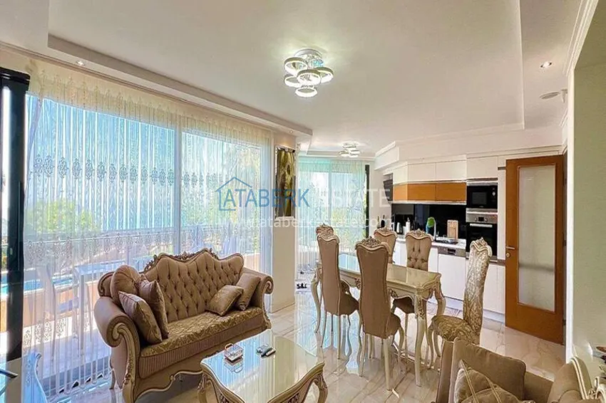 Purchase Luxury 4+1 villa in Alanya, Bektash Mountain District - furniture, swimming pool, panoramic view 2
