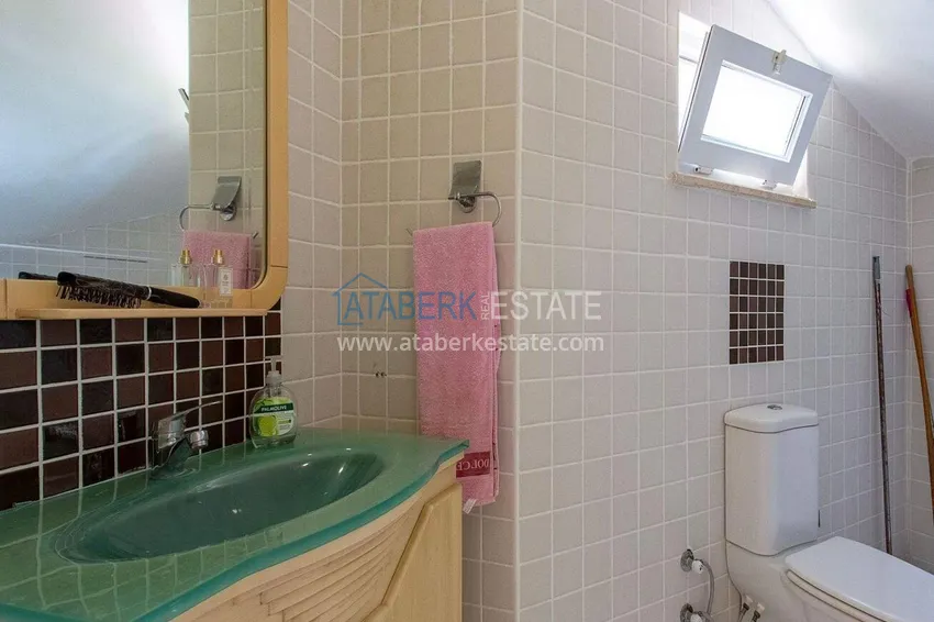 Purchase 4+1 villa on the territory of a hotel complex in Mahmutlar — furniture, garden, panoramic view 24