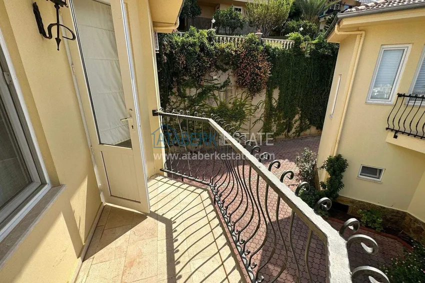 Purchase 4+1 villa on the territory of a hotel complex in Mahmutlar — furniture, garden, panoramic view 25