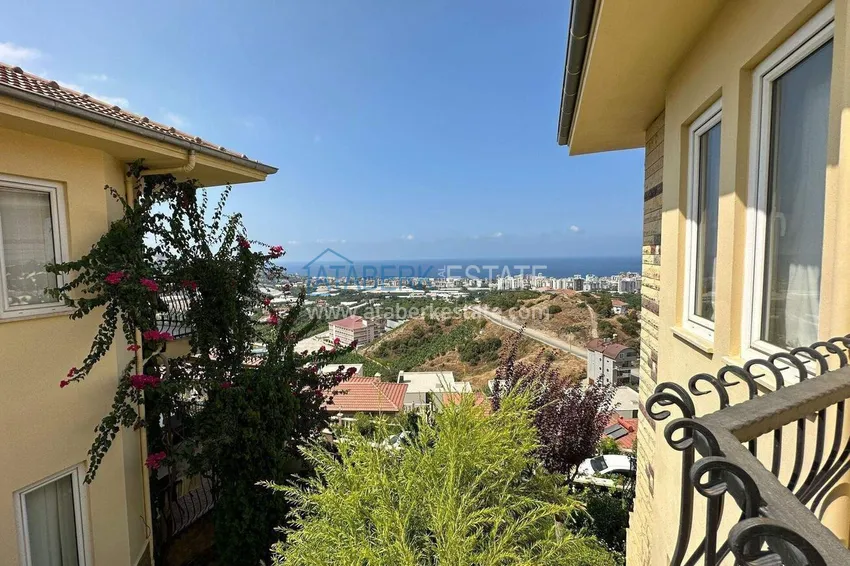Purchase 4+1 villa on the territory of a hotel complex in Mahmutlar — furniture, garden, panoramic view 26