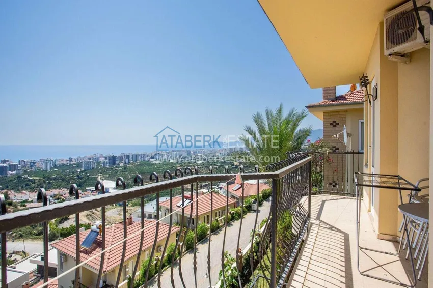Purchase 4+1 villa on the territory of a hotel complex in Mahmutlar — furniture, garden, panoramic view 28