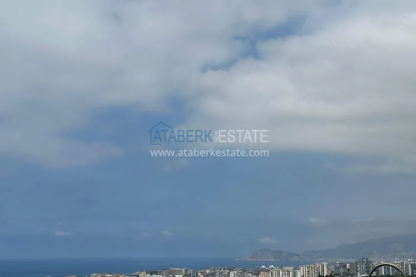 Purchase 4+1 villa on the territory of a hotel complex in Mahmutlar — furniture, garden, panoramic view 30