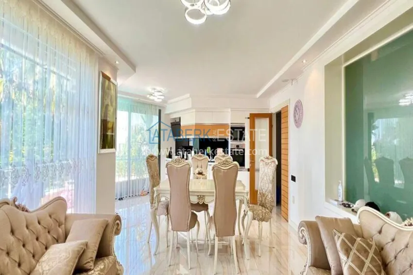 Purchase Luxury 4+1 villa in Alanya, Bektash Mountain District - furniture, swimming pool, panoramic view 4