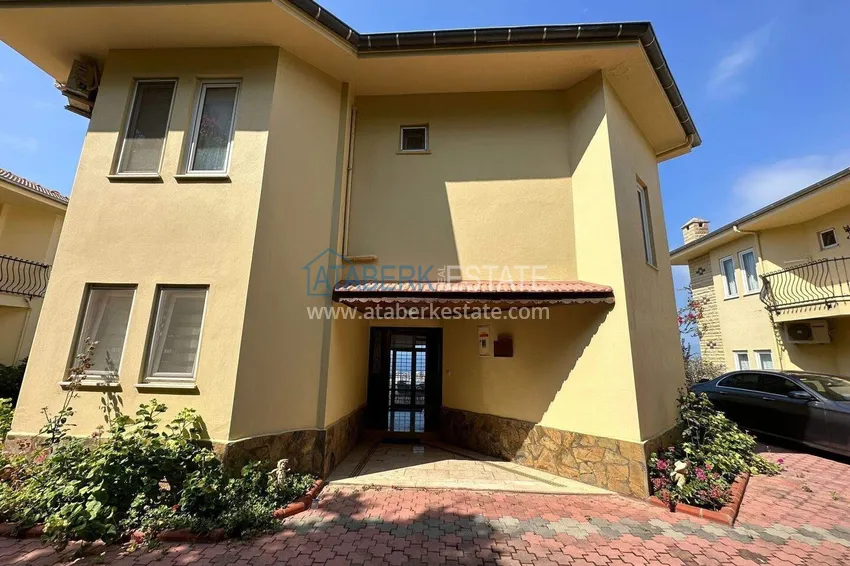 4+1 villa on the territory of a hotel complex in Mahmutlar — furniture, garden, panoramic view 20