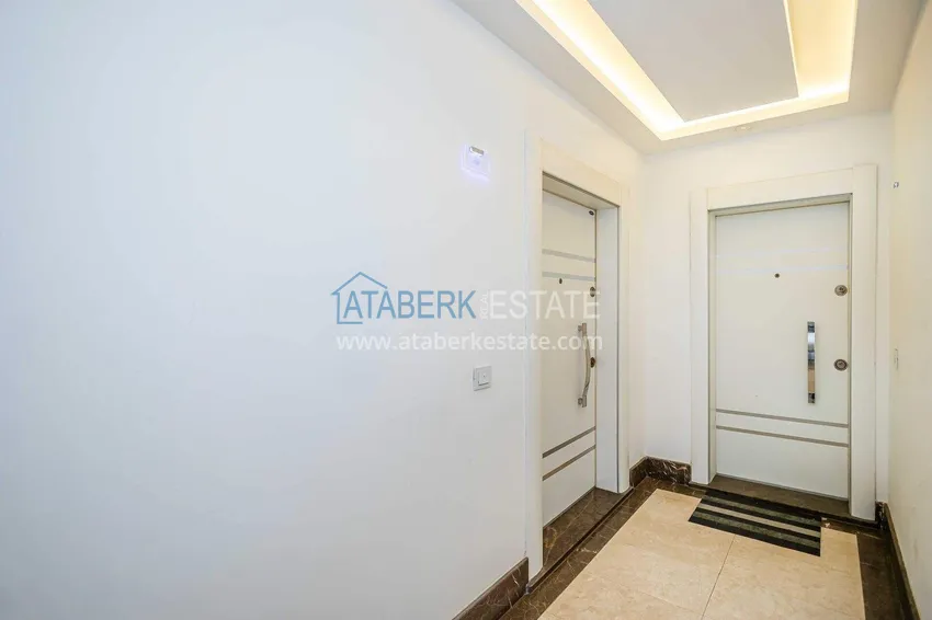 Purchase 2+1 garden duplex in Kestel on the beachfront - with new furniture and sea views 1