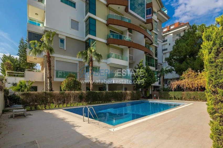 2+1 garden duplex in Kestel on the beachfront - with new furniture and sea views 10